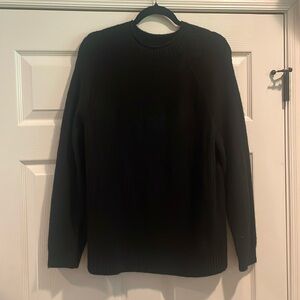 Talbots black sweater- XL P